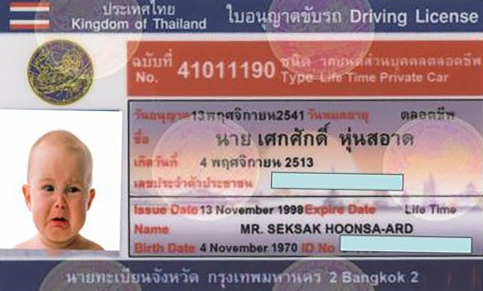 thai driving license renewal